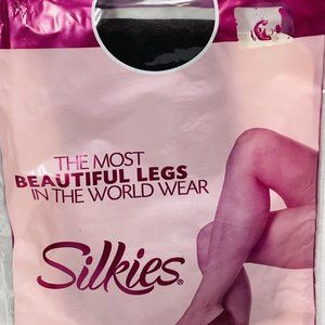 Silkies Trouser Socks 1 Pack Dark Brown Microfiber Regular Size #911O23